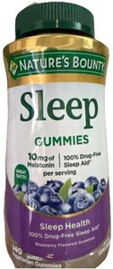 Nature’s Bounty Sleep Gummies With 10 Mg Of Melatonin - 140 Count - Picture 1 of 1