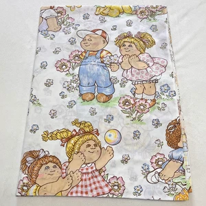 Performance Products 1983 Vintage Cabbage Patch Niños Doble Sábana Plana Cama 1 Pieza - Imagen 1 de 14