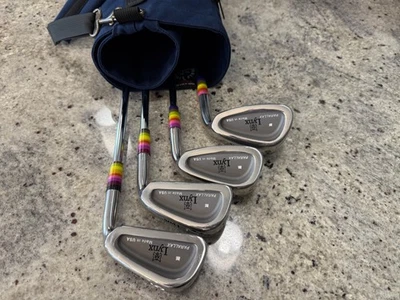 RARE Lynx golf USA Sunday Set, BB&F, Halflight Bag, Star Grips! - Image 1 of 4
