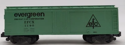 American Flyer 2190 S Scale Evergreen Freight Car Corporation Boxcar #2190 EX - Image 1 of 4