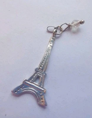 Sterling Silver Eiffel Tower Charm R80H - Image 1 of 2