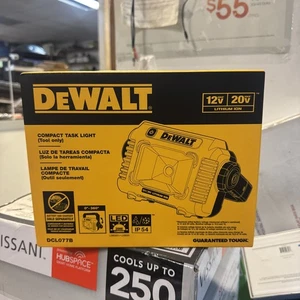 Nueva luz de tarea LED compacta DeWalt 12v - 20v Max DCL077B (solo herramienta) - Imagen 1 de 2
