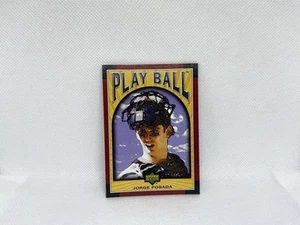 2004 UPPER DECK PLAY BALL-JORGE POSADA-NY YANKEES #110-IN SOFT PLASTIC SLEEVE - Picture 1 of 2