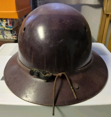 De Colección Ala Completa MSA Tipo K Aparatos de Seguridad contra Minas Skullgard Sombrero Protector EE. UU. Foto 1 de 4