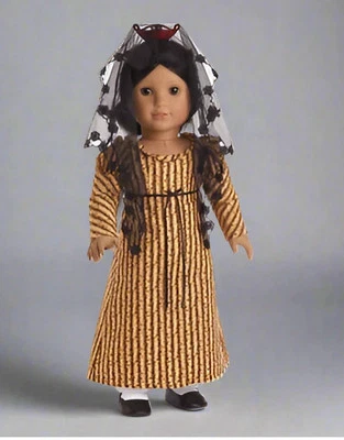American Girl Doll Josefina Christmas Dress Gown Only - Image 1 of 3