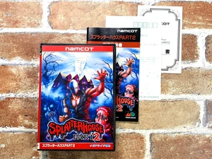 SPLATTER HOUSE Part 2 Ⅱ Sega Mega Drive MD Genesis Namco Japan CIB Ex P - Picture 1 of 14