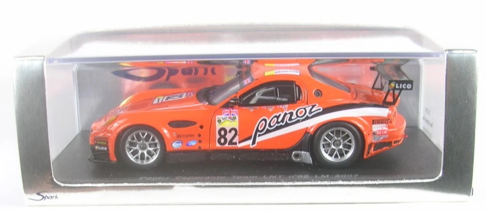 Panoz Esperante Nr. 82 Lemans 2007 IN Conf. Orig. Con Acrylhaube 1:43 Spark ( - Immagine 1 di 1