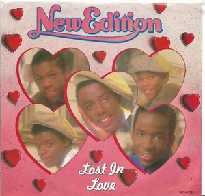 Lost In Love, Goldmine * von New Edition (7" mit PS, 1985, MCA) spielt sehr gut+ - Bild 1 von 4
