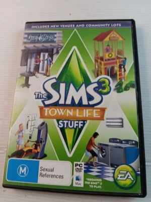 The Sims 3 - town life stuff pc dvd rom rated M - Image 1 of 4