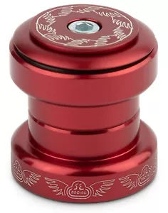 SE Racing 1 1/8" threadless SEALED BEARING Eluder alloy BMX headset- Red - Picture 1 of 2