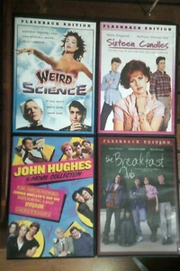 Weird Science/Pretty in Pink/Sixteen Candles/Breakfast Club/8-Film DVDs perfect - Picture 1 of 1