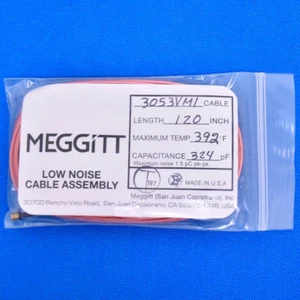 Tapa Meggitt Endevco 3053VMI-120, 120" 392 ̊F. 324 pF bajo ruido alta impedancia dif - Imagen 1 de 2