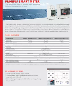 Fronius 50kA 3 Phase Smart Meter 400 - 415 Volts FROSMARTM50KA-3 - Picture 1 of 2