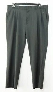 Neu Axist klassische Passform anthrazit plissierte Anzughose für Herren 40 x 30 - Bild 1 von 3