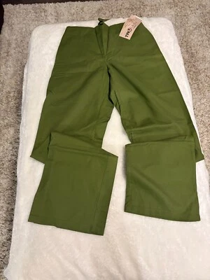 PANTALONES EXFOLIANTES MUJER CISNE BLANCO XS NUEVOS CON ETIQUETAS CORDONES VERDE GUISANTE Foto 1 de 3