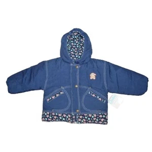 NOS Carter's Outerwear Puffy 1990s Bear Floral NWT Nylon Infant Toddler Jacket - Picture 1 of 13