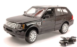 MODELLINO AUTO STATICO BURAGO RANGE ROVER SPORT 2006 NERO MODELLISMO SCALA 1:18 - Foto 1 di 2