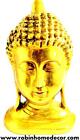 Lord Gautam Buddha Head Face Idol Figurine Handcrafted Show Piece Sculpture 17Cm