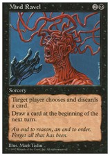 Magic the Gathering MTG Mind Ravel (176) Fifth Edition   NM