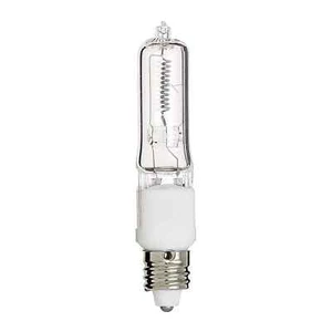 Satco S3162 S3198 50Q/CL/MC 50W 120V T4 Mini Candelabra E11 Clear Warm White - Picture 1 of 1