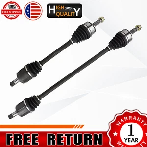 Pair Front CV Axle Shaft For 2003-2005 2006 2007 Honda Accord 2.4L Auto Trans. - Picture 1 of 11