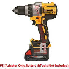 1x Dewalt 20V MAX Cordless Tools Adapter Work with Milwaukee M18 Li-Ion Battery