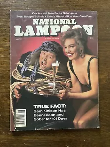 National Lampoon Magazine August 1990 - Picture 1 of 2
