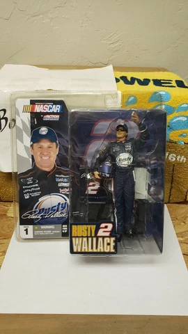 NIB 2003 NASCAR RUSTY WALLACE ACTION MCFARLANE ACTION FIGURE SERIES 1 RACING Cover