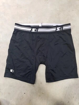 Starter Men's Black Label Essential Cotton Stretch Boxer Briefs Size: Med - Image 1 of 2