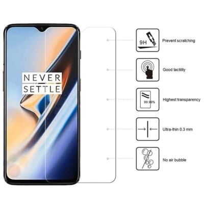 Anti-Shatter Bubble-Free Glass Shield For OnePlus - Image 1 of 4