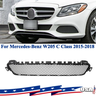 2058850423 Front Bumper Lower Grille For 2015-2018 Mercedes-Benz W205 C300 C400 Foto 1 de 4