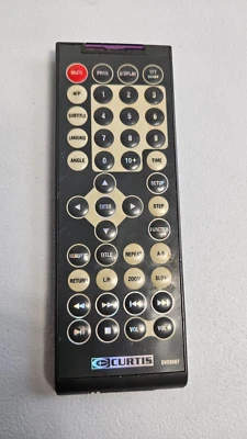Curtis Remote Controller DVD Portable DVD8007 - Image 1 of 2