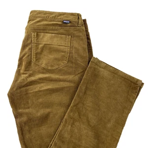 Patagonia Corduroy Pants 31 Organic Cotton Bear Brown Saddle 34 x 31 55060 - Picture 1 of 22