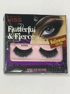 Pestañas Kiss Flutterful & Fierce HLASH03 71024 pestañas 🙂 Sala de badazzery de pestañas - Imagen 1 de 8