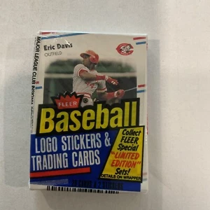 1988 Fleer Cello Pack - Eric Davis Cincinnati Reds On Top!! ⚾️♨️B - Bild 1 von 4