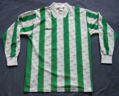Camiseta vintage Adidas manga larga retro años 90 fútbol camiseta XL - Imagen 1 de 2