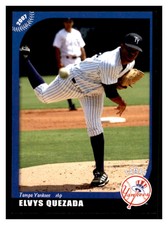 2007 Grandstand Tampa Bay Yankees #54 ELVYS QUEZADA Tampa Yankees