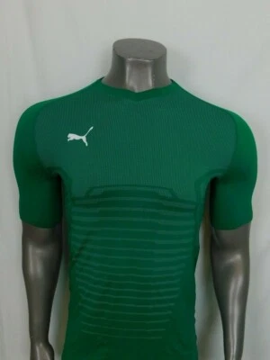 PUMA FINAL EVOKNIT JERSEY Color: Green, New!!!! - Image 1 of 2