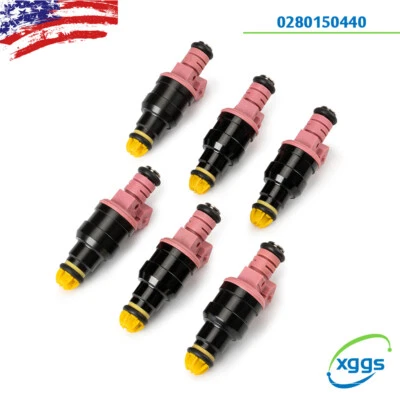 Juego de inyectores de combustible 6x para BMW 328i 528i Z3 M3 1996-2000 2,8 L 3,2 L 0280150440 nuevo Foto 1 de 4