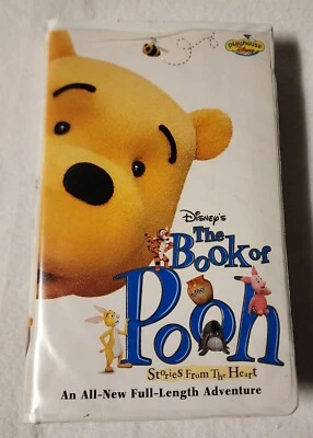 Playhouse Disney The Book of Pooh Movie VHS Video Tape Clamshell 2001 GUC Foto 1 de 3