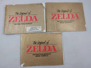 The Legend of Zelda (Nintendo NES) Instruction Manual ONLY - pick one - Bild 1 von 8