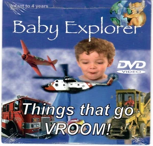 Baby Explorer: Things that Go VROOM DVD BRAND NEW SEALED - Picture 1 of 2