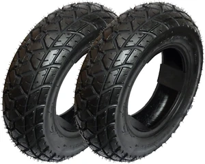 905 120/90-10 Scooter Tubeless Tires Set, 66J, Front Motorcycle/Moped 10" Rim - Picture 1 of 7