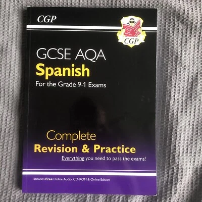 CGP GCSE AQA Spanish - For the Grade 9-1 Exams - Complete Revision & Practice - Image 1 of 3