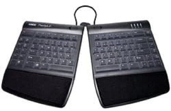 NEW CHIC ORTEK TECHNOLOGY ERGONOMIC USB EURO KEYBOARD EKB-880 GM8EKB104M  DS-RM0