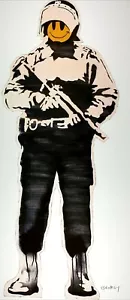 Banksy, Happy Coppers, handsignierte Lithographie - Bild 1 von 6