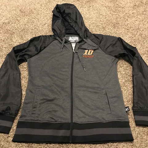 nascar chase authentics jacket adult XL 10 danica patrick polyester full zip b20 Cover