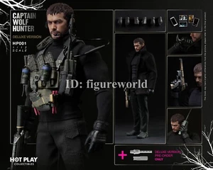 Pre-order HOT PLAY HP001 1/12 Resident Zombie Evil Crisis Captain Chris Deluxe - Picture 1 of 14