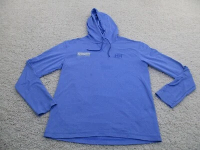 Suéter Helly Hansen Para Hombres Mediano Azul Sudadera con Capucha Ligero Mezcla de Poliéster Exterior Foto 1 de 4