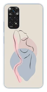 Coque en silicone imprimée compatible Xiaomi Redmi Note 11 4G Sensuelle - Photo 1 sur 3